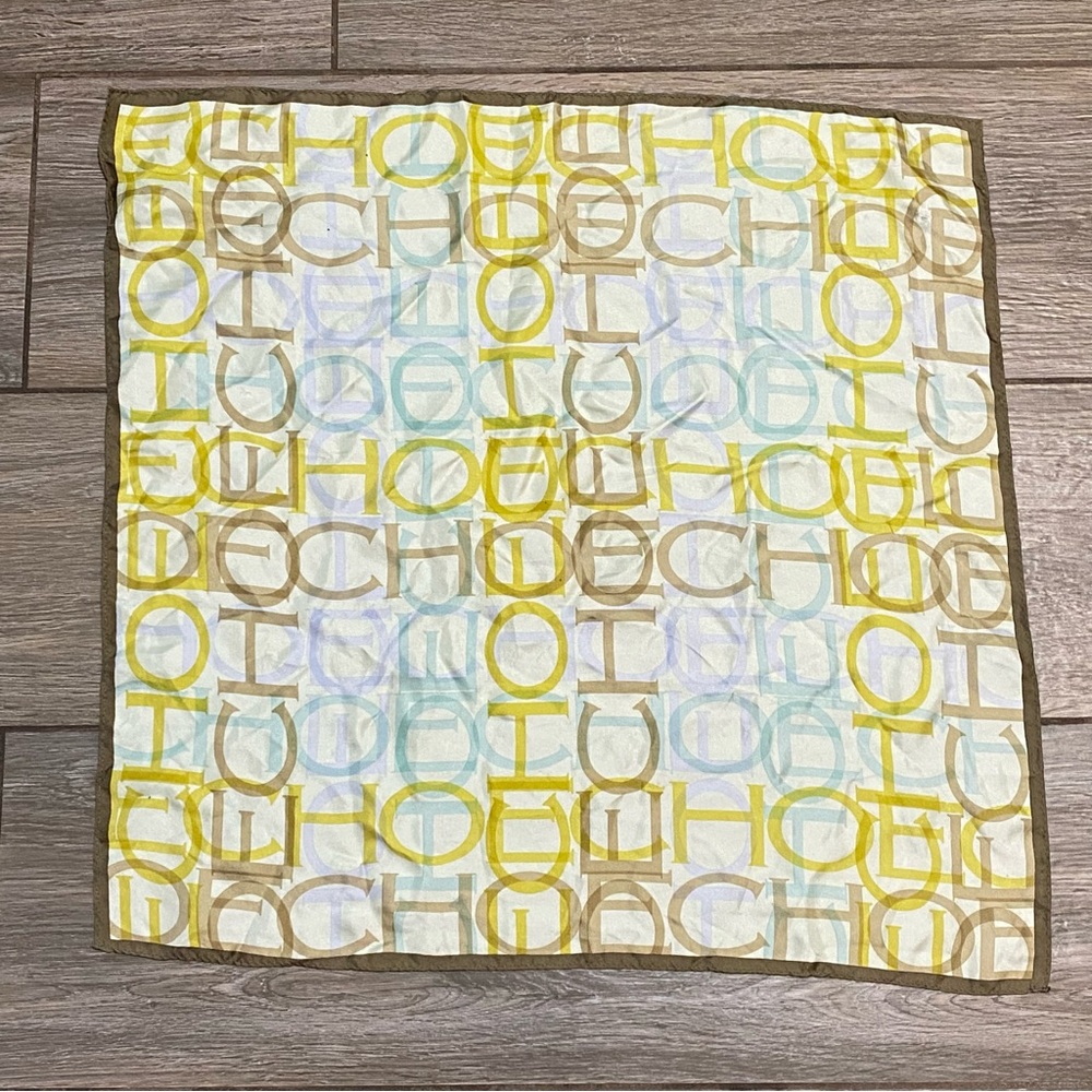Echo Logo Silk Scarf